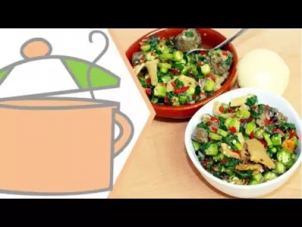 Video: How to Cook  Oiless NonSlimy Okra Soup (Okra Pepper Soup)